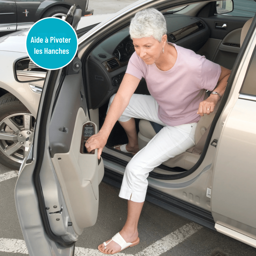 Coussin pivotant 360° pour voiture — Entrée et sortie sans effort - Astuvita