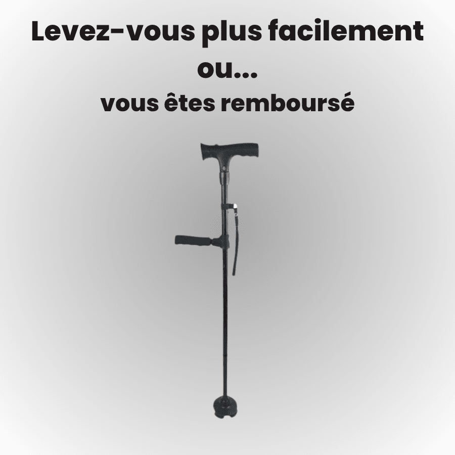 La canne qui aide à vous lever seul et marcher sans peur de tomber - Astuvita