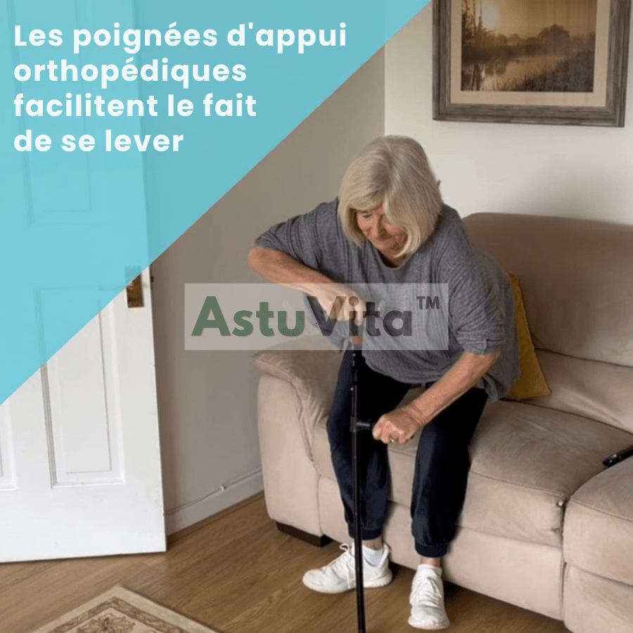 La canne qui aide à vous lever seul et marcher sans peur de tomber - Astuvita