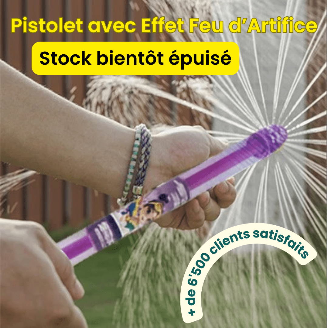 Pistolet à eau feu d'artifice (Bientôt épuisé) - Astuvita