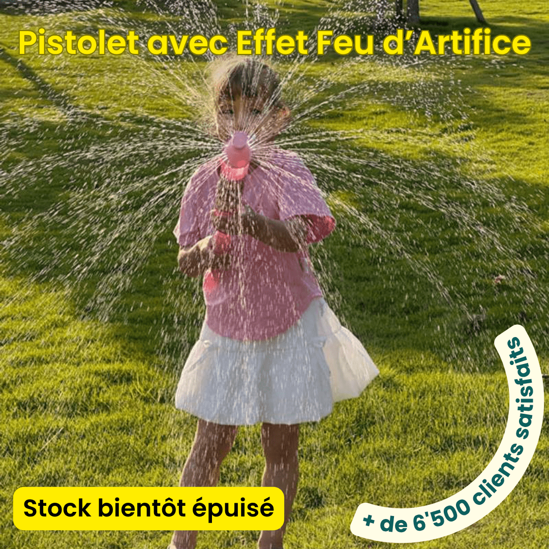 Pistolet à eau feu d'artifice (Bientôt épuisé) - Astuvita