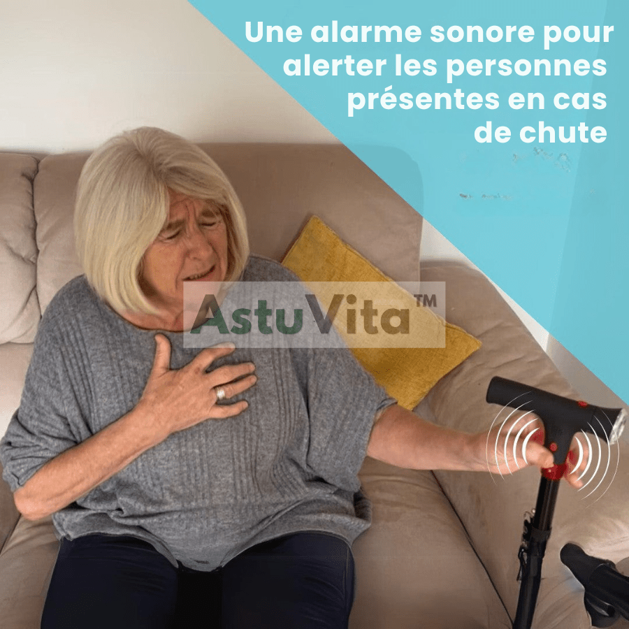 La canne qui aide à vous lever seul et marcher sans peur de tomber - Astuvita