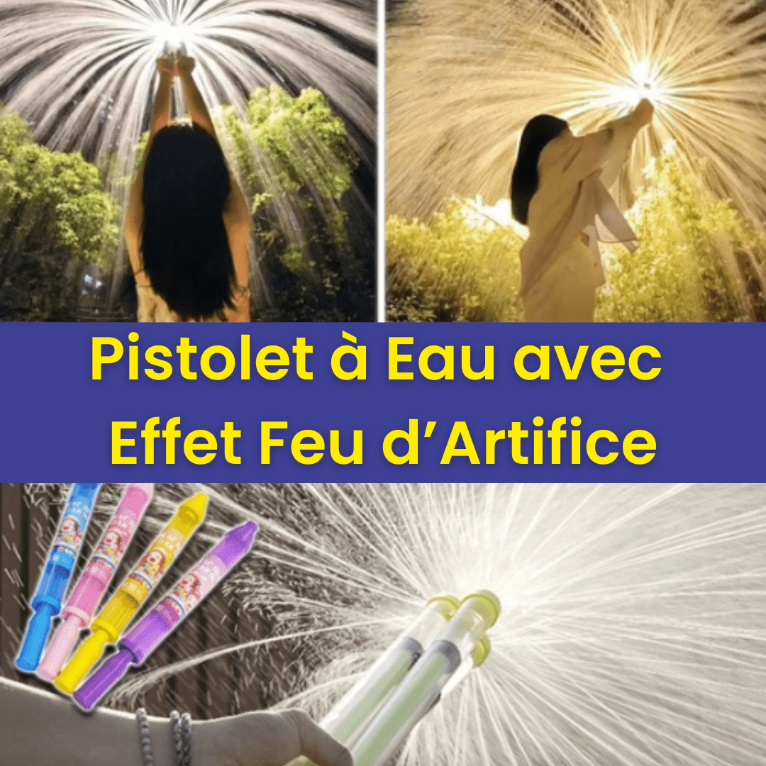 Pistolet à eau feu d'artifice (Bientôt épuisé) - Astuvita